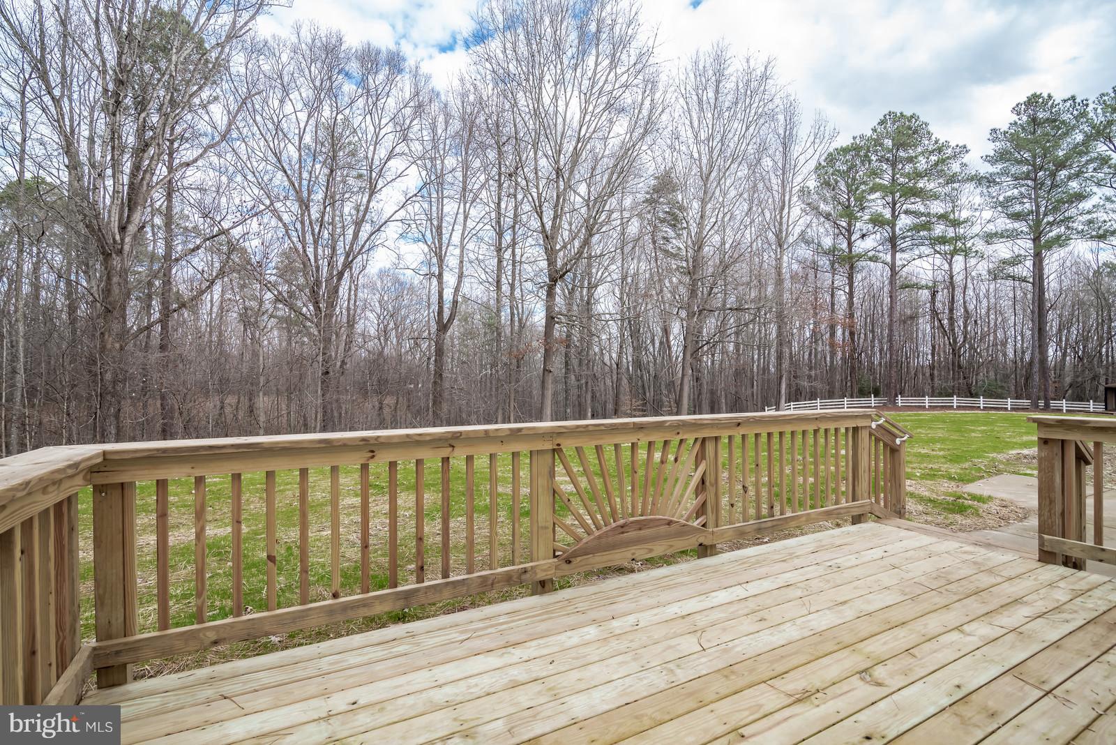 14501 Washington Mill Road King George, VA 22485 - Photo 40 of 44 GREAT DECK OVERLOOKS ACREAGE!