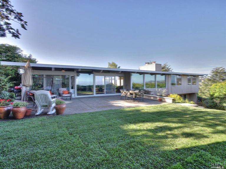 17 Reed Ranch Road Tiburon, CA 94920 - Photo 1 of 1 a swimming pool view with a seating space and garden view
