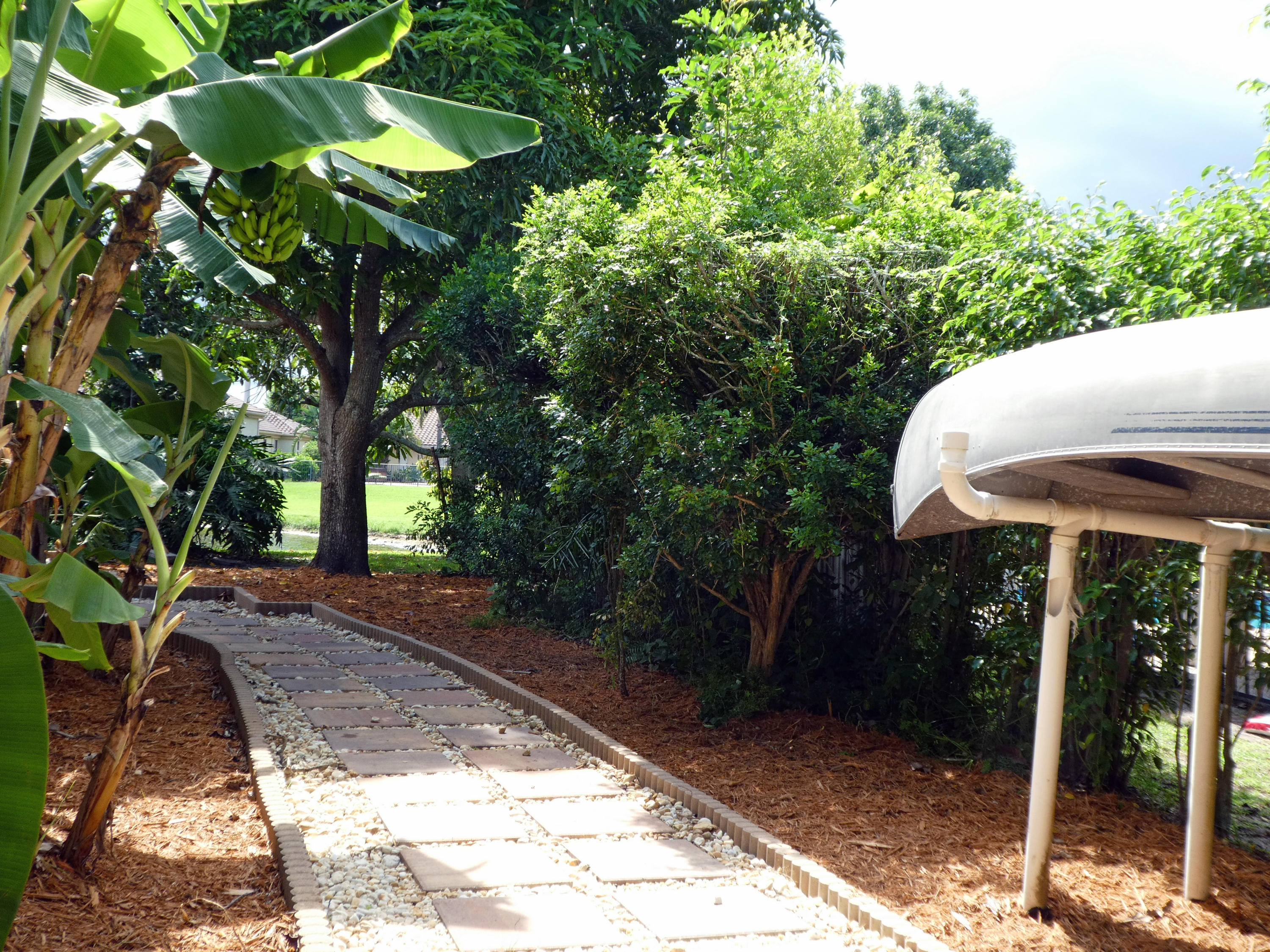 17331 Springtree Lane Boca Raton, FL 33487 - Photo 47 of 60 a view of a backyard with plants