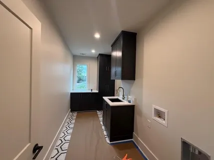 a room with furniture and a window