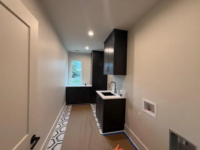 a room with furniture and a window