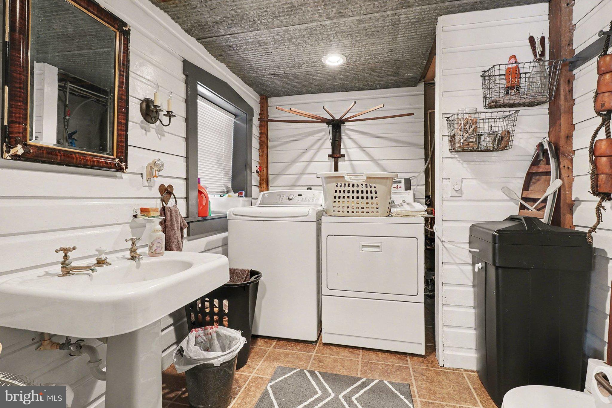 337 Eckman Road Lancaster, PA 17603 - Photo 25 of 35 Basement Half Bath and Laundry