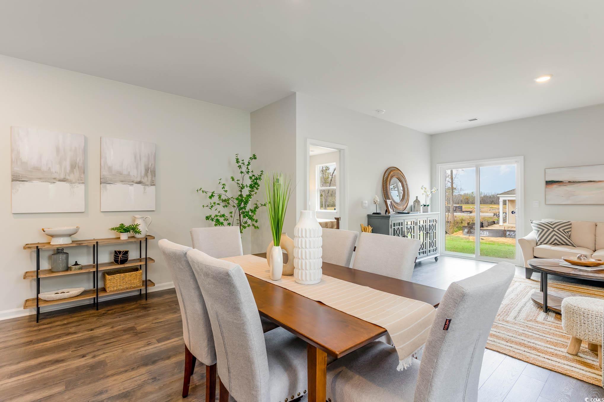629 Anthem Court Conway, SC 29527 - Photo 9 of 40 Dining room featuring wood finished floors and recessed lighting