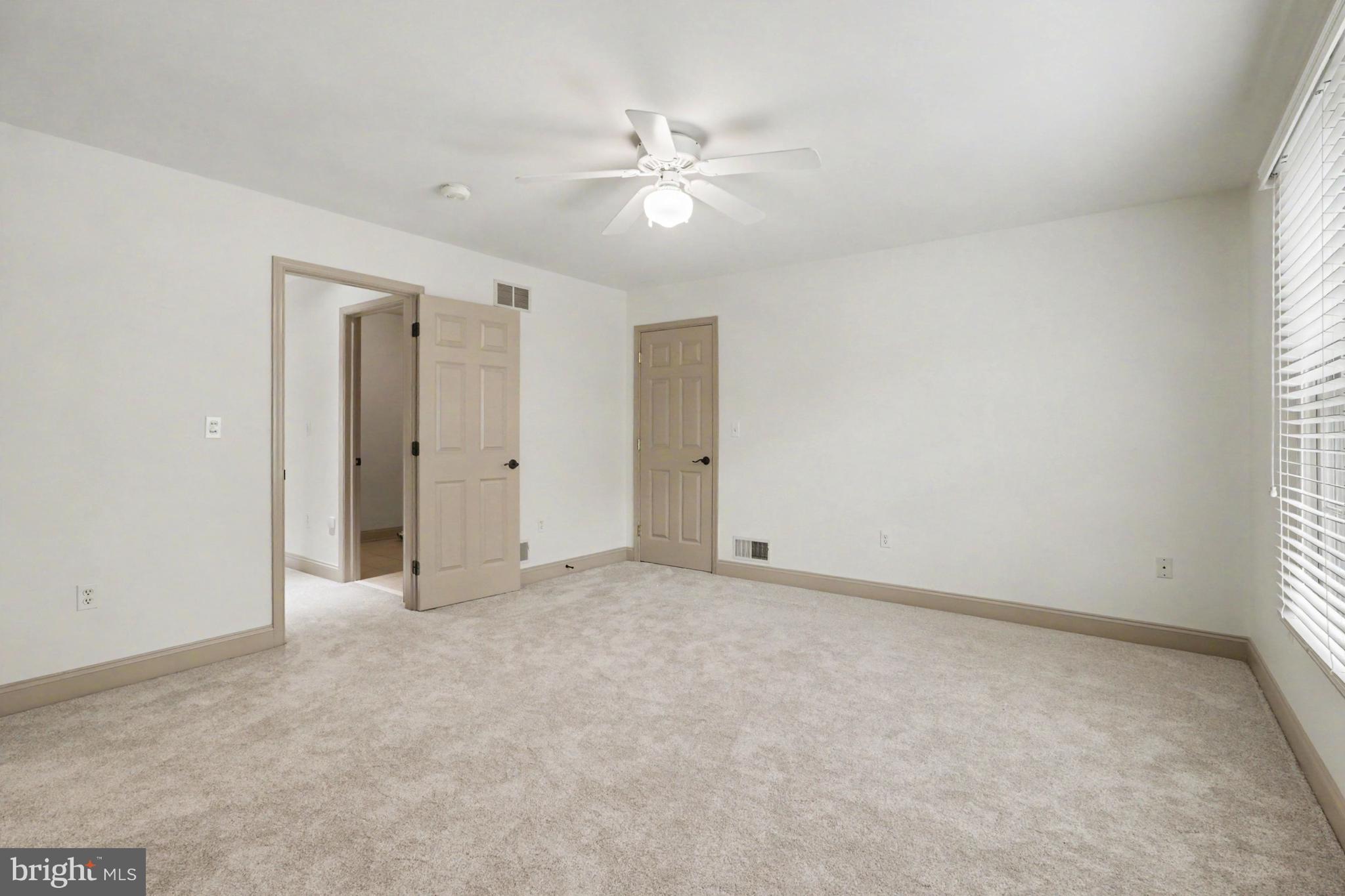 6539 Windmere Road Harrisburg, PA 17111 - Photo 33 of 82 Bedroom #4 with ceiling fan and 2 closets.