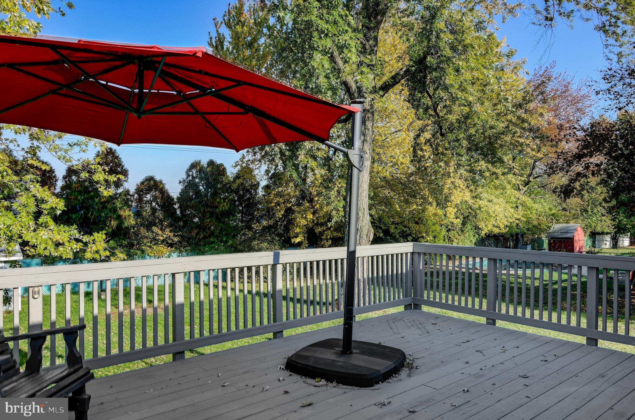 33 Rutgers Drive Delran, NJ 08075 - Photo 32 of 34 Expansive Elevated Wood Deck