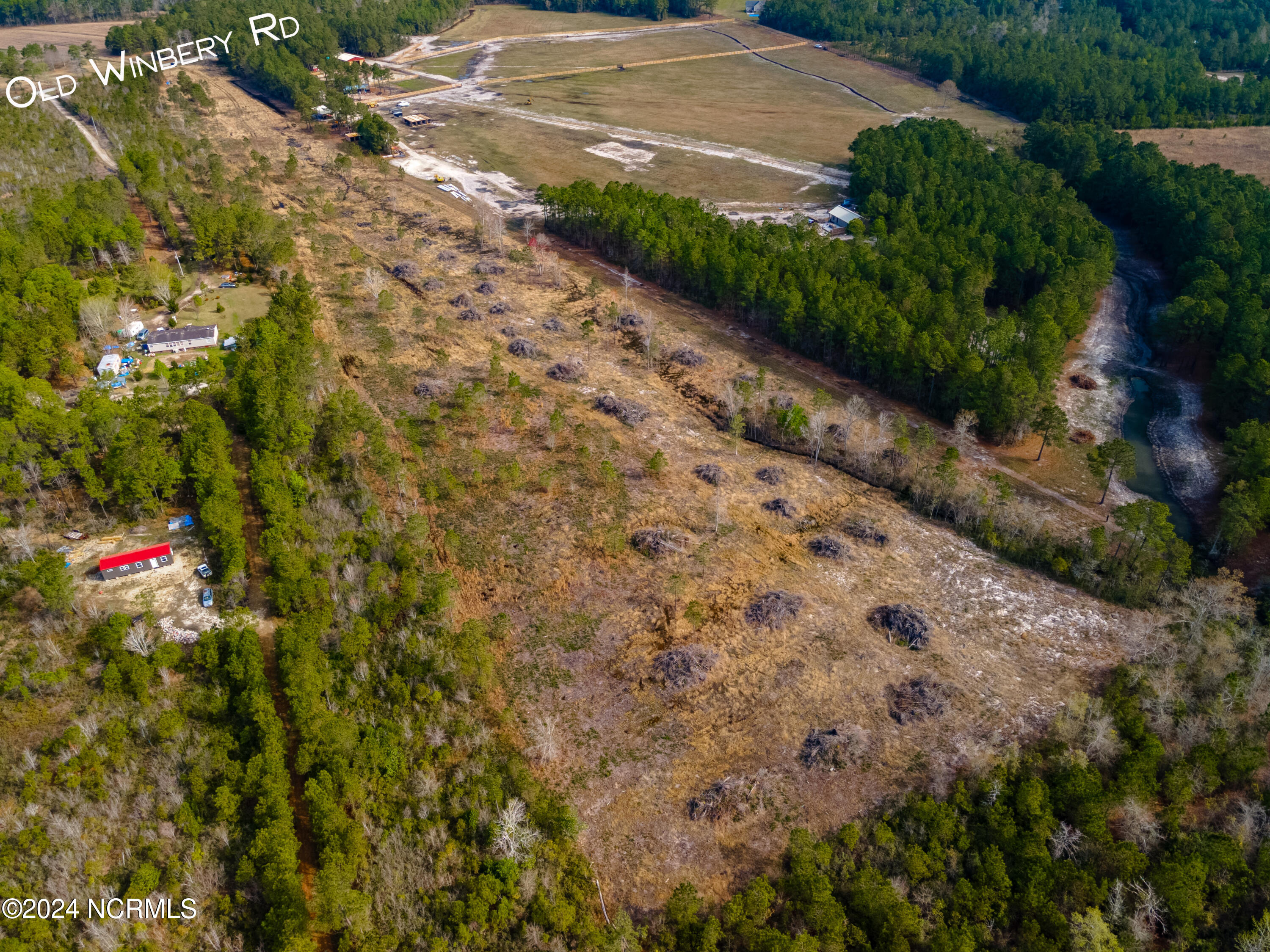 686 Old Winberry Road Newport, NC 28570 - Photo 10 of 28 Drone-3