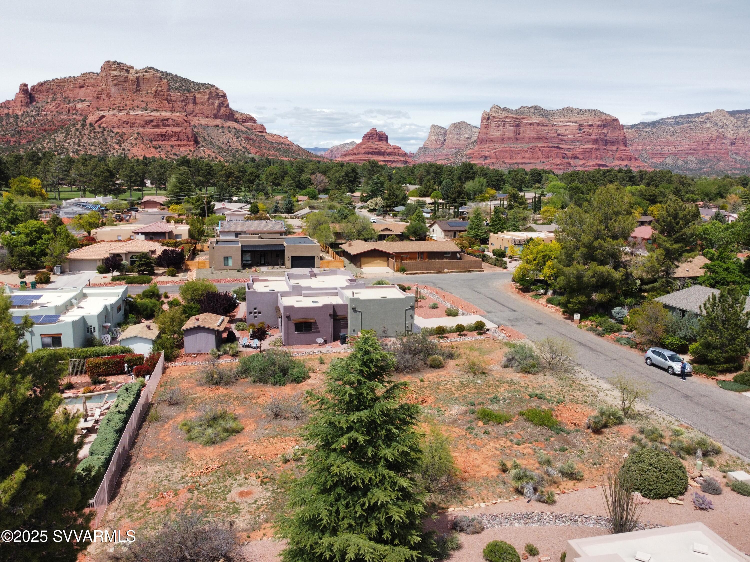26 South House Rock Road, Unit 43 Sedona, AZ 86351 - Photo 13 of 15 a view of a city with mountains in the background