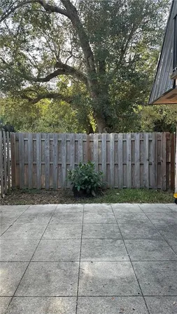 a view of a porch