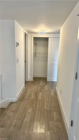 a view of empty room