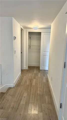 a view of empty room