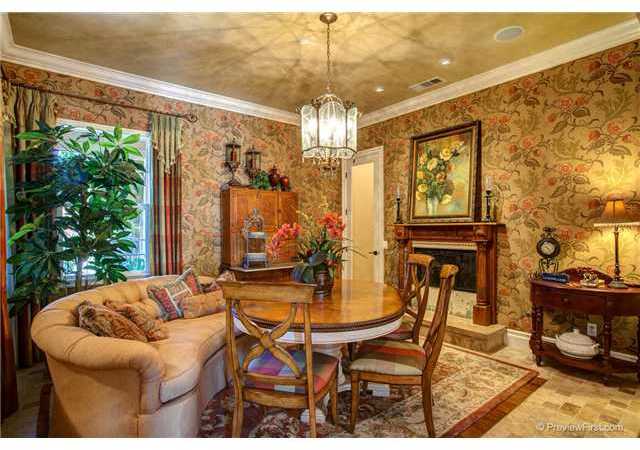 11178 Quail Canyon Road El Cajon, CA 92021 - Photo 3 of 25 THIS FORMAL DINNING ROOM FEATURES IT'S OWN FIRE PLACE AND A LARGE PANTRY FOR YOUR CHINA AND GLASSWARE WITH CUSTOM BUILT INS.