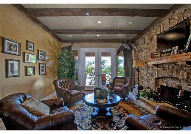 11178 Quail Canyon Road El Cajon, CA 92021 - Photo 8 of 25 LIVING ROOM WITH A VIEW TO THE GORGEOUS BACK PATIO.