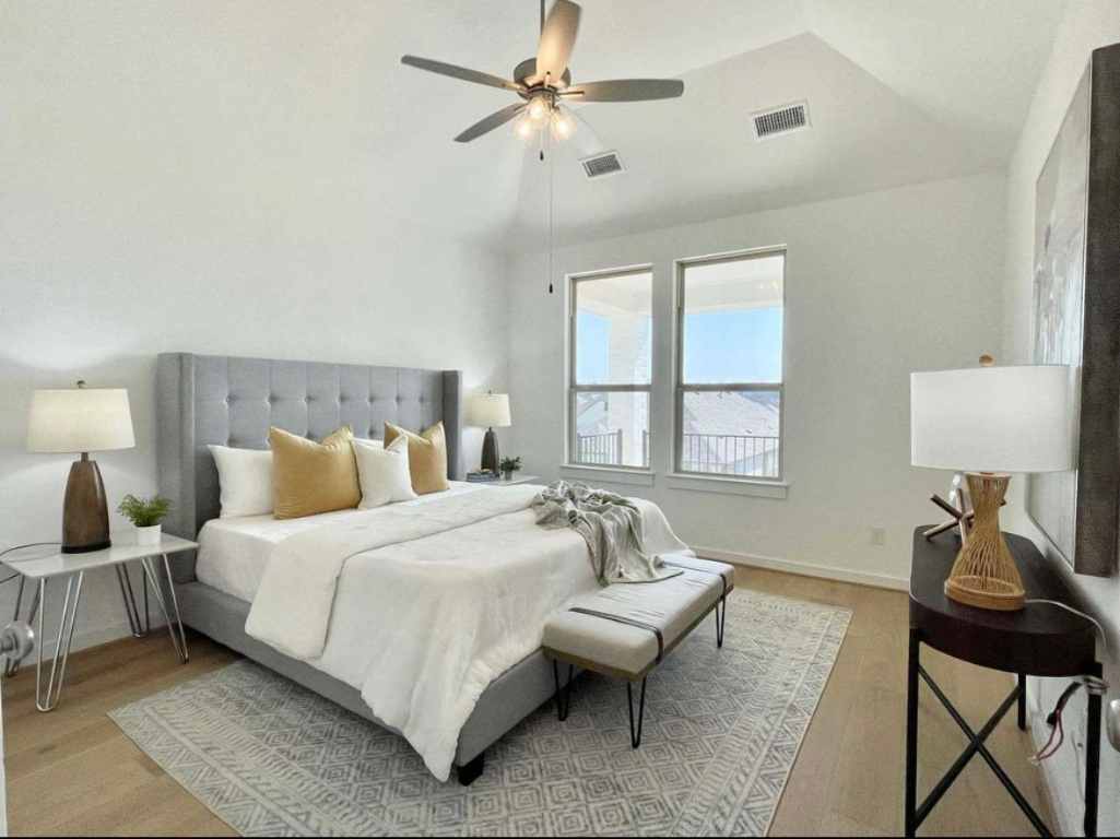 1116 Addison Lane Georgetown, TX 78628 - Photo 7 of 17 a bedroom with bed and window