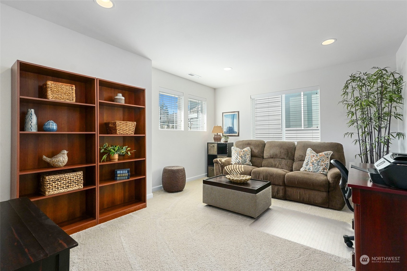 3533 198th Street Southeast Bothell, WA 98012 - Photo 19 of 27 a living room with furniture and a potted plant