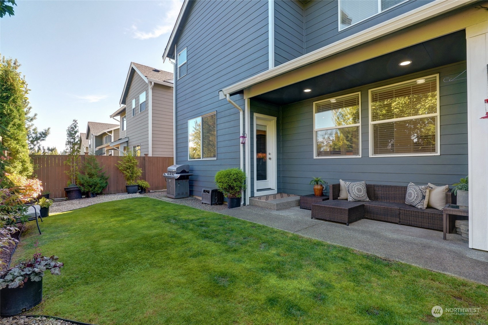 3533 198th Street Southeast Bothell, WA 98012 - Photo 24 of 27 a view of a house with backyard and sitting area