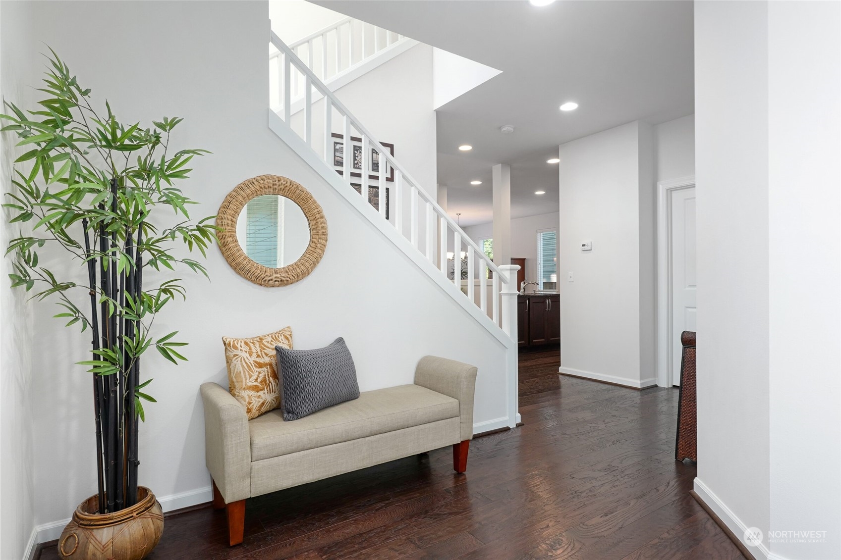 3533 198th Street Southeast Bothell, WA 98012 - Photo 5 of 27 a living room with furniture and a large window