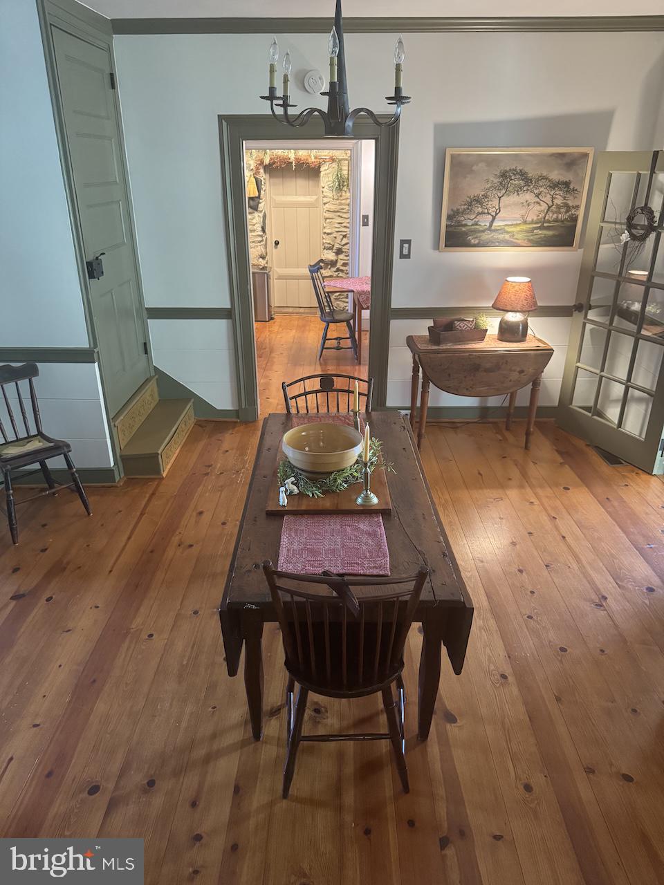 262 Orrtanna Road Orrtanna, PA 17353 - Photo 19 of 43 a dining room with furniture and wooden floor