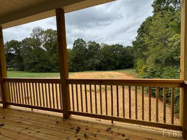 2351 Spg Grv Road Spout Spring, VA 24593 - Photo 18 of 28 a balcony with wooden floor and fence