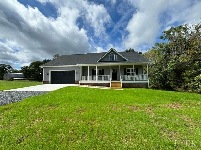 2351 Spg Grv Road Spout Spring, VA 24593 - Photo 28 of 28 a front view of a house with a garden