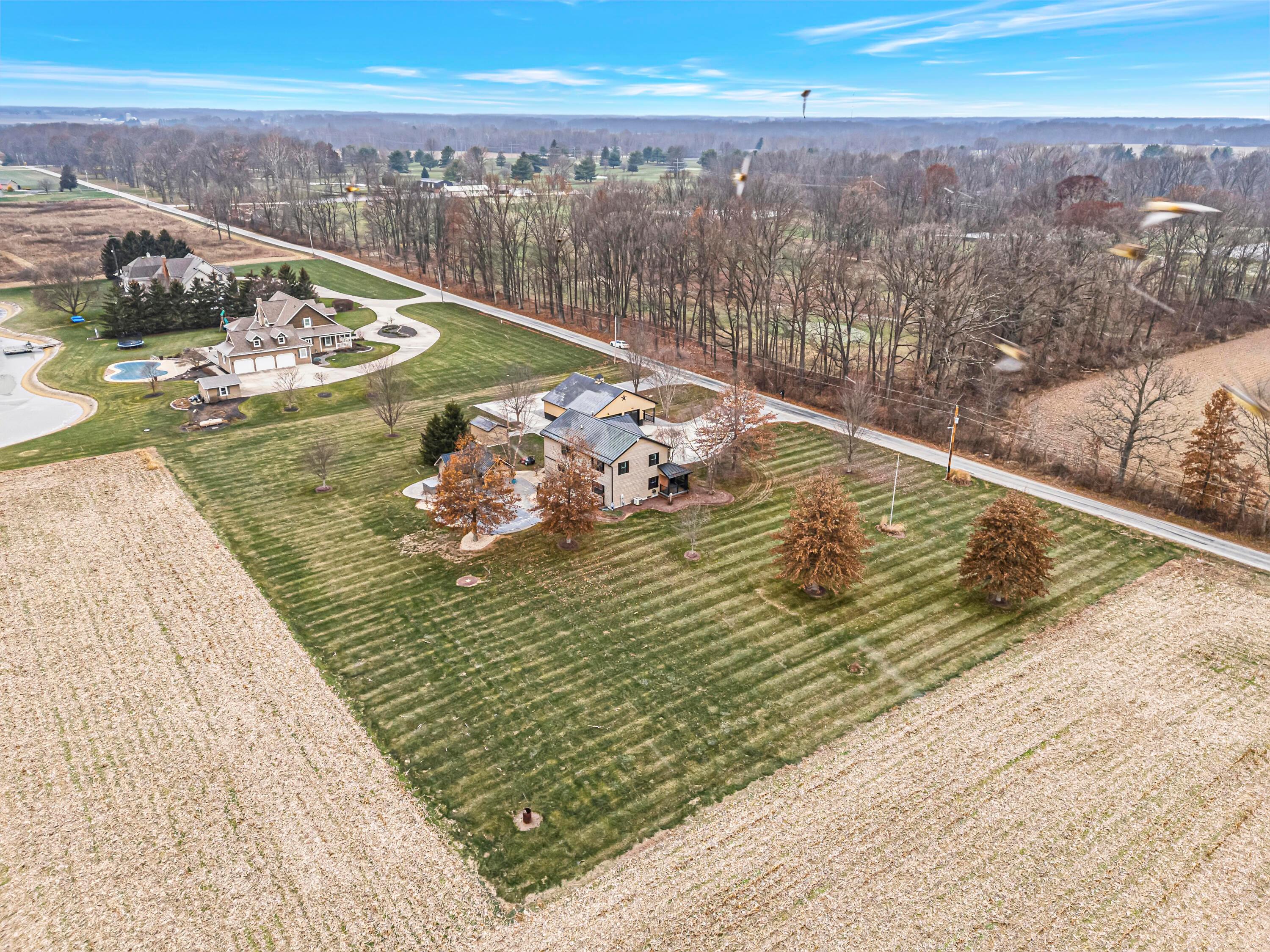 2749 Berringer Road Waldo, OH 43356 - Photo 68 of 75 F8_AERIAL__2749_Berringer__012