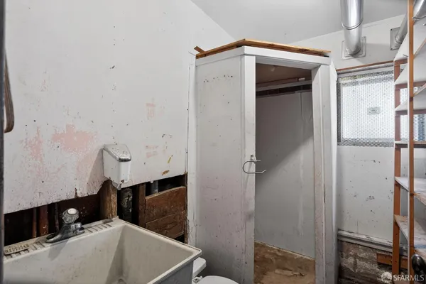 a bathroom with a sink and a tub