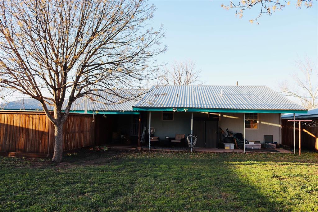 109 Novice Road Winters, TX 79567 - Photo 11 of 32 a view of outdoor space yard and patio