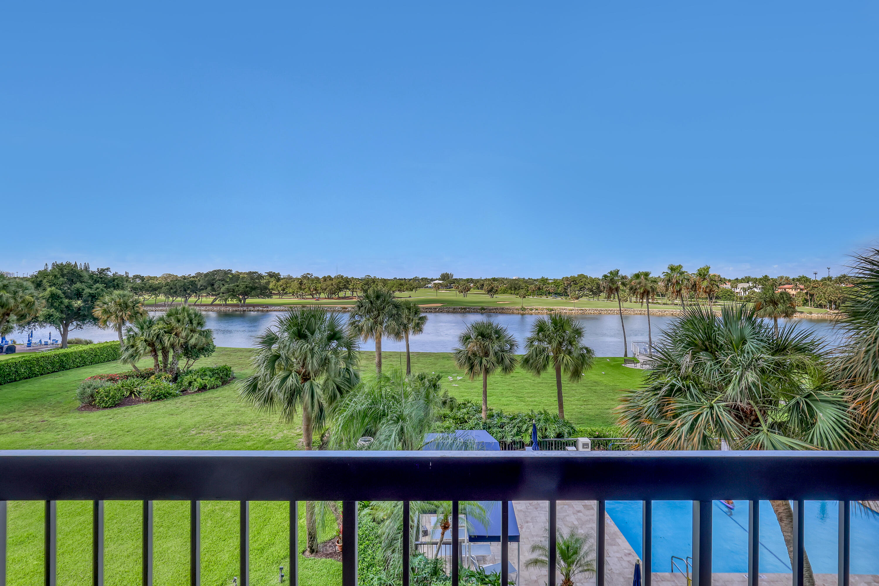 356 Golfview Road, Unit 403 North Palm Beach, FL 33408 - Photo 14 of 25 Panoramic Balcony Views