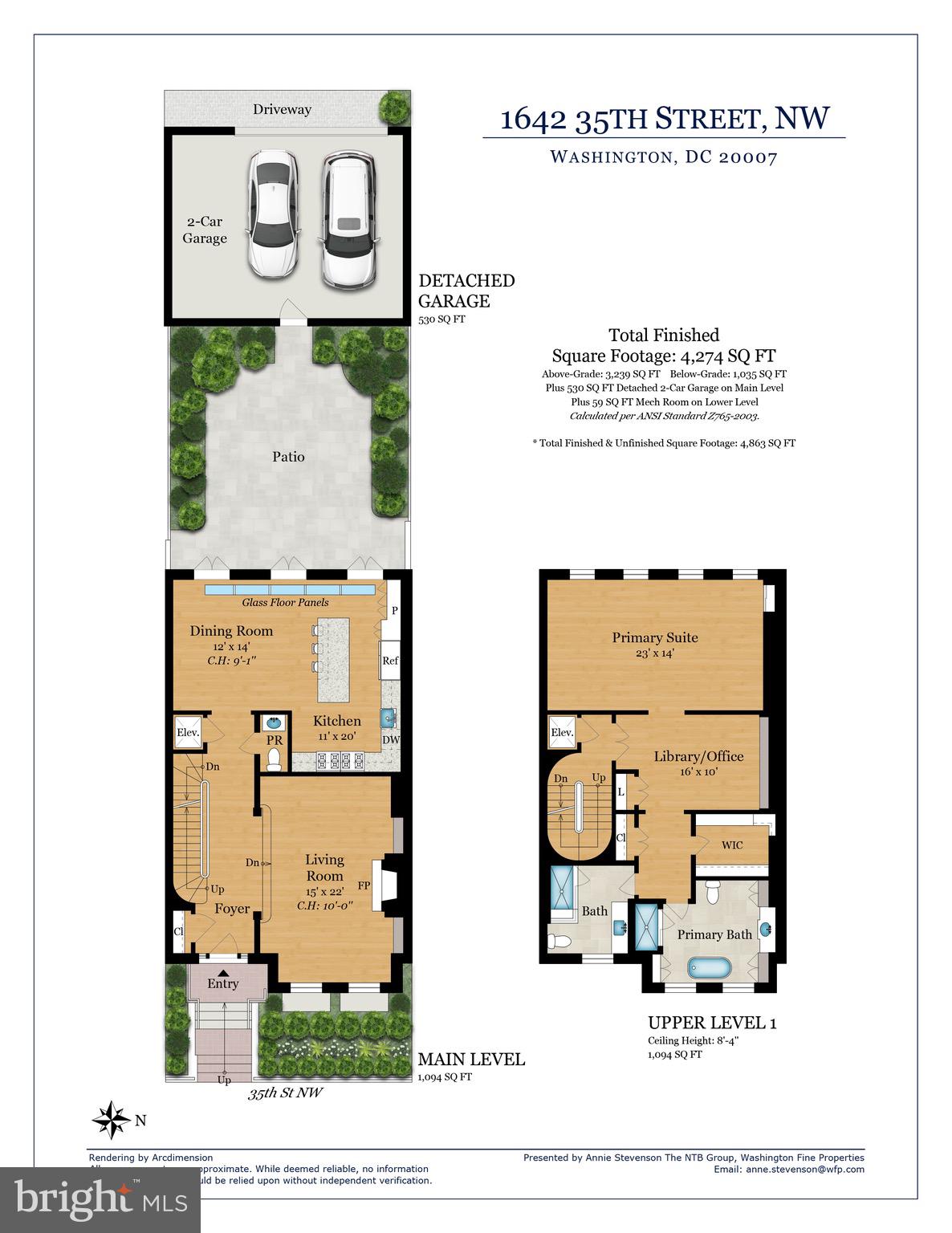 1642 35th Street Northwest Washington, DC 20007 - Photo 37 of 38