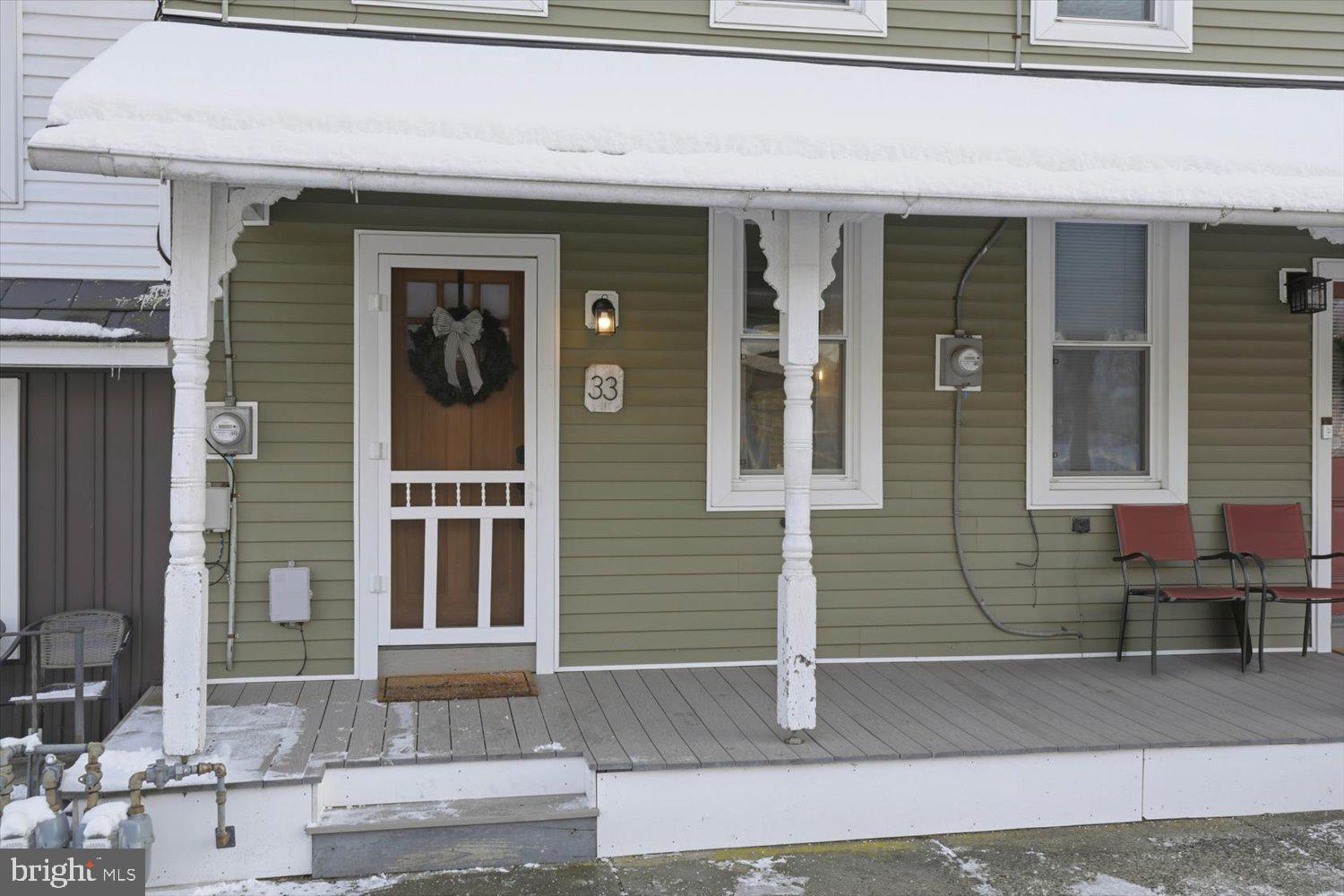 33 East Main Street Adamstown, PA 19501 - Photo 4 of 26 Adorable trex front porch
