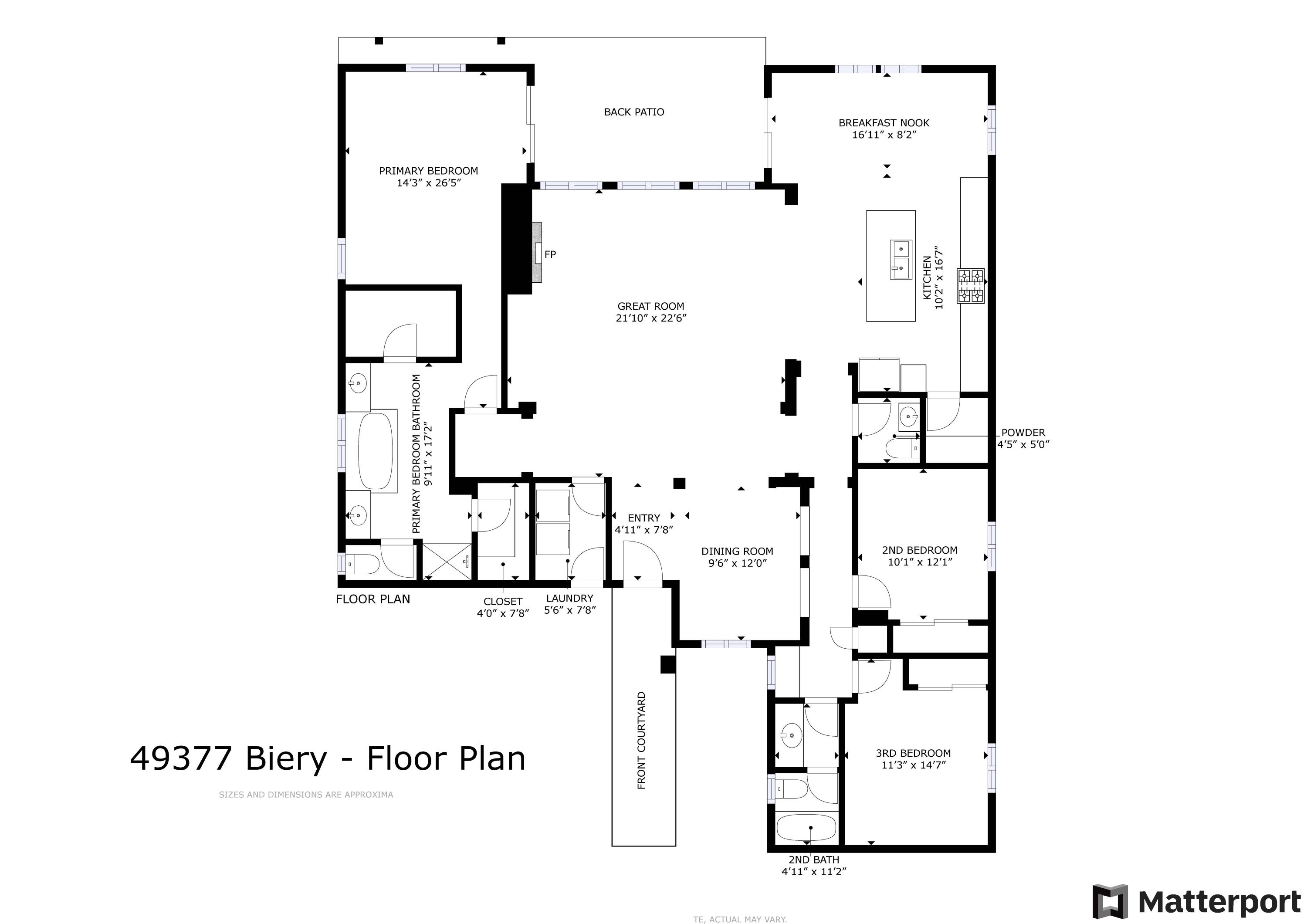 49377 Biery Street Indio, CA 92201 - Photo 32 of 32 a picture of a bathroom with a shower