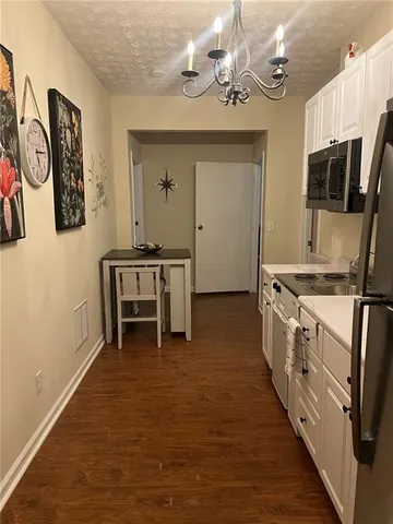 a view of table and chair