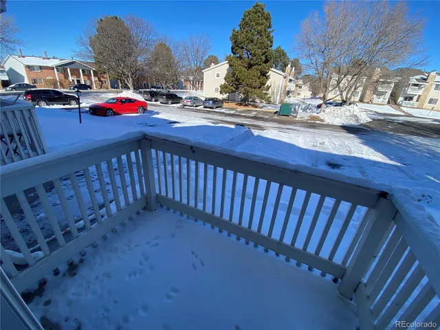 a view of a roof deck