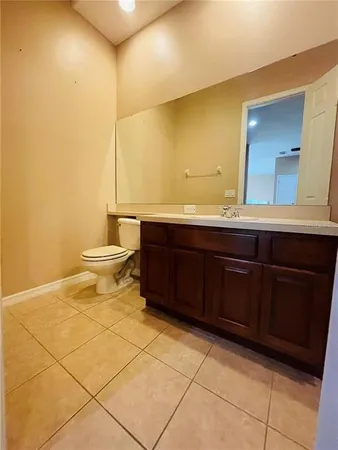 a bathroom with a sink and a toilet