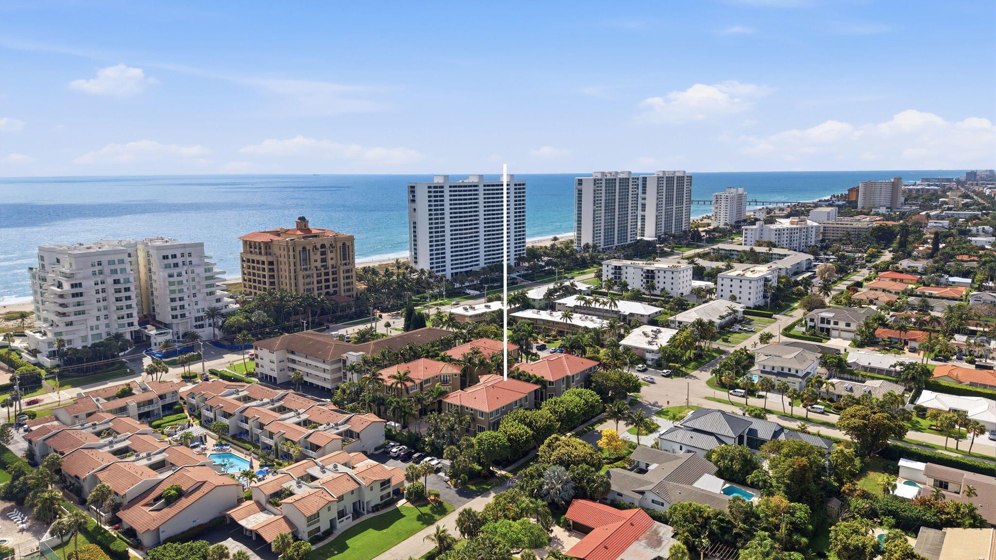 921 Osceola Drive, Unit 2 Boca Raton, FL 33432 - Photo 66 of 69 Aerial View