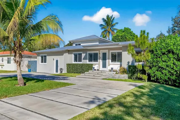 a view of front a house with a patio