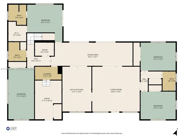 a picture of a bench in a floor