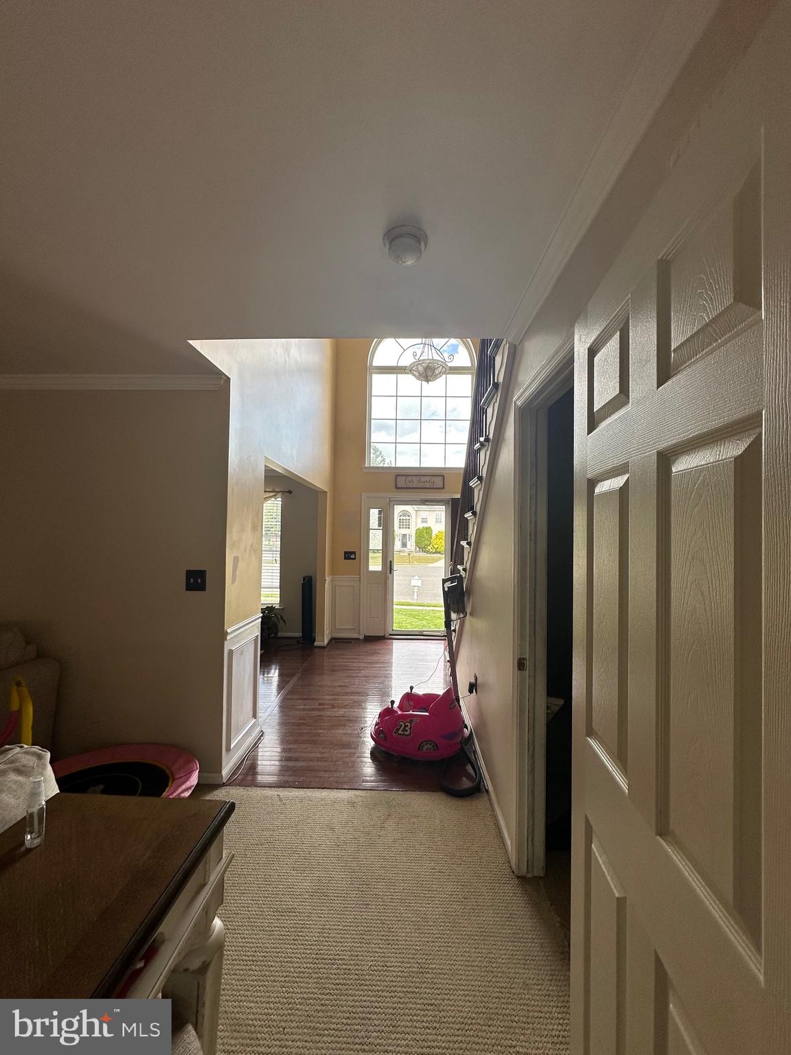 109 Harmony Cir Road Sicklerville, NJ 08081 - Photo 71 of 118 a living room with furniture and a chandelier