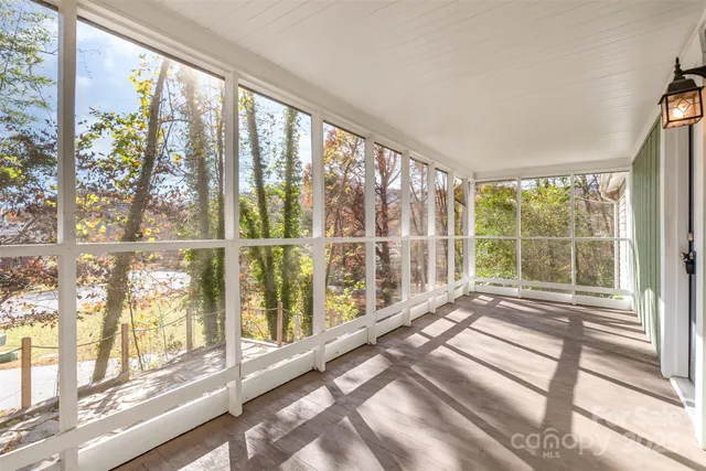 a view of front door