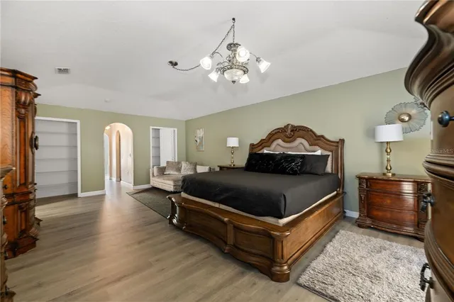 an aerial view of houses with yard