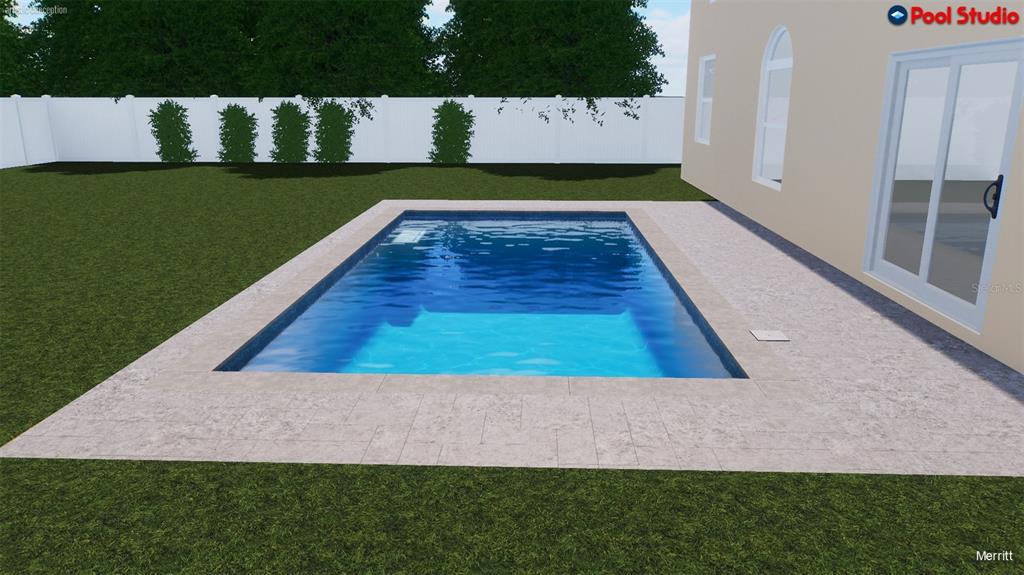 51 Uhl Path Palm Coast, FL 32164 - Photo 66 of 68 a view of swimming pool with a yard