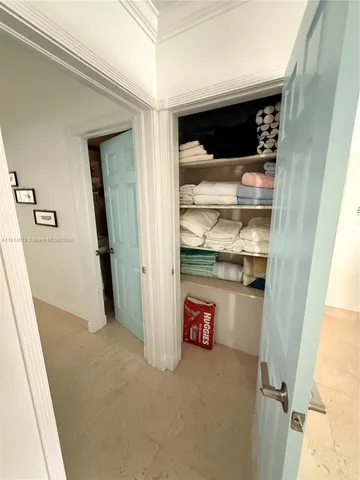 a view of storage and utility room