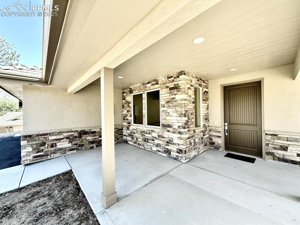 3135 Promise Point Colorado Springs, CO 80921 - Photo 2 of 29 Large covered Front Porch.