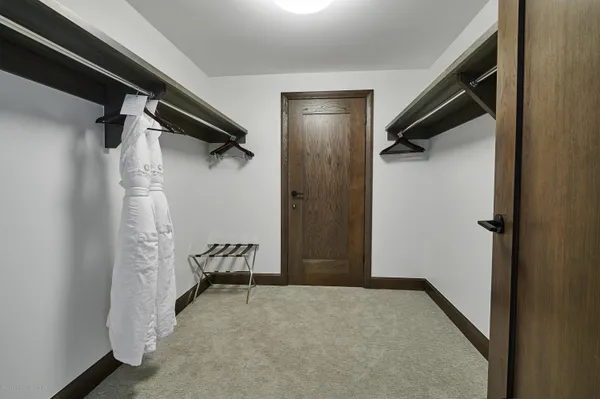 a view of walk in closet