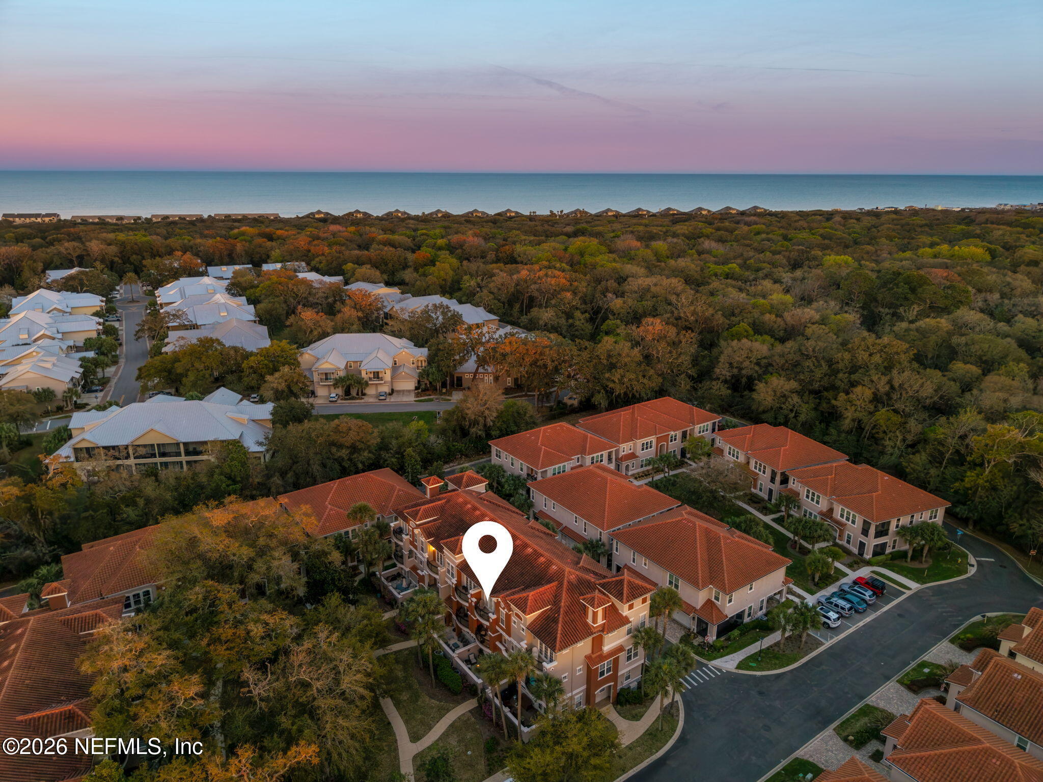 96122 Roddenberry Way Fernandina Beach, FL 32034 - Photo 27 of 39 an aerial view of residential houses with outdoor space