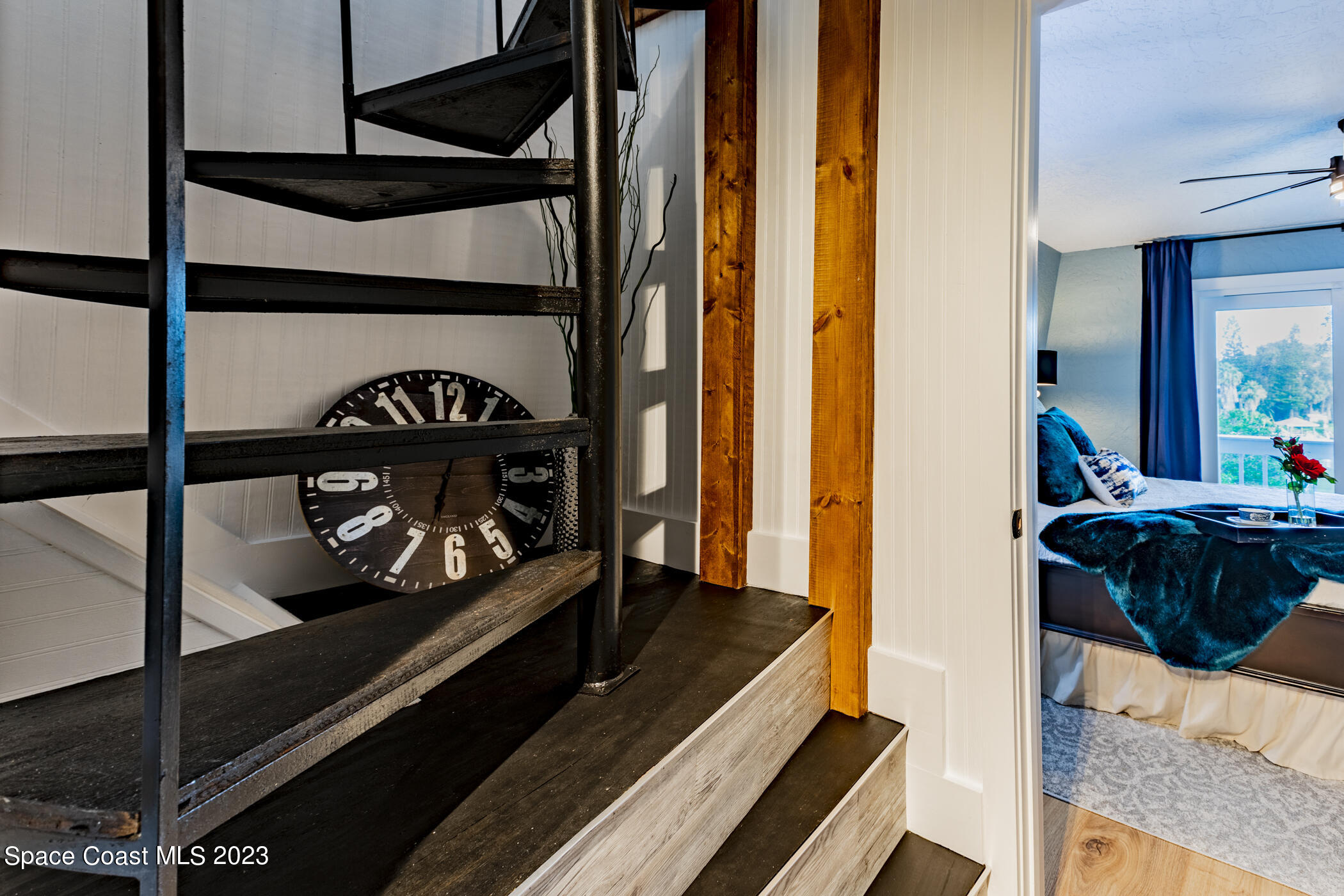 1428 Rose Court Melbourne, FL 32935 - Photo 63 of 78 3rd Story Spiral Staircase