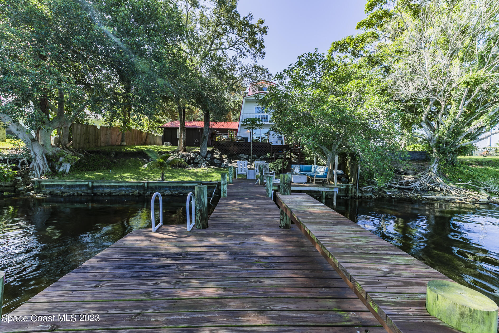 1428 Rose Court Melbourne, FL 32935 - Photo 73 of 78 View of House from Deck