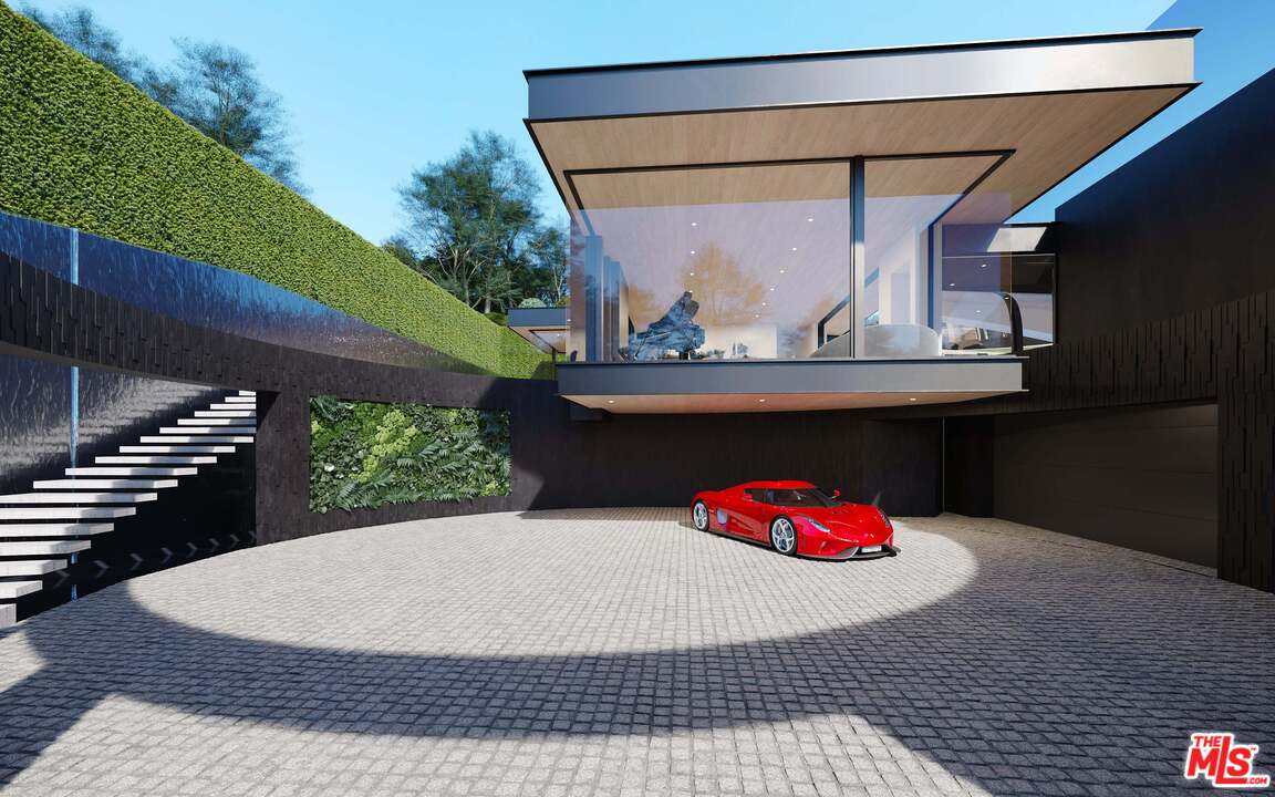 1200 Laurel Way Beverly Hills, CA 90210 - Photo 6 of 16 a view of potted plants in front of a house