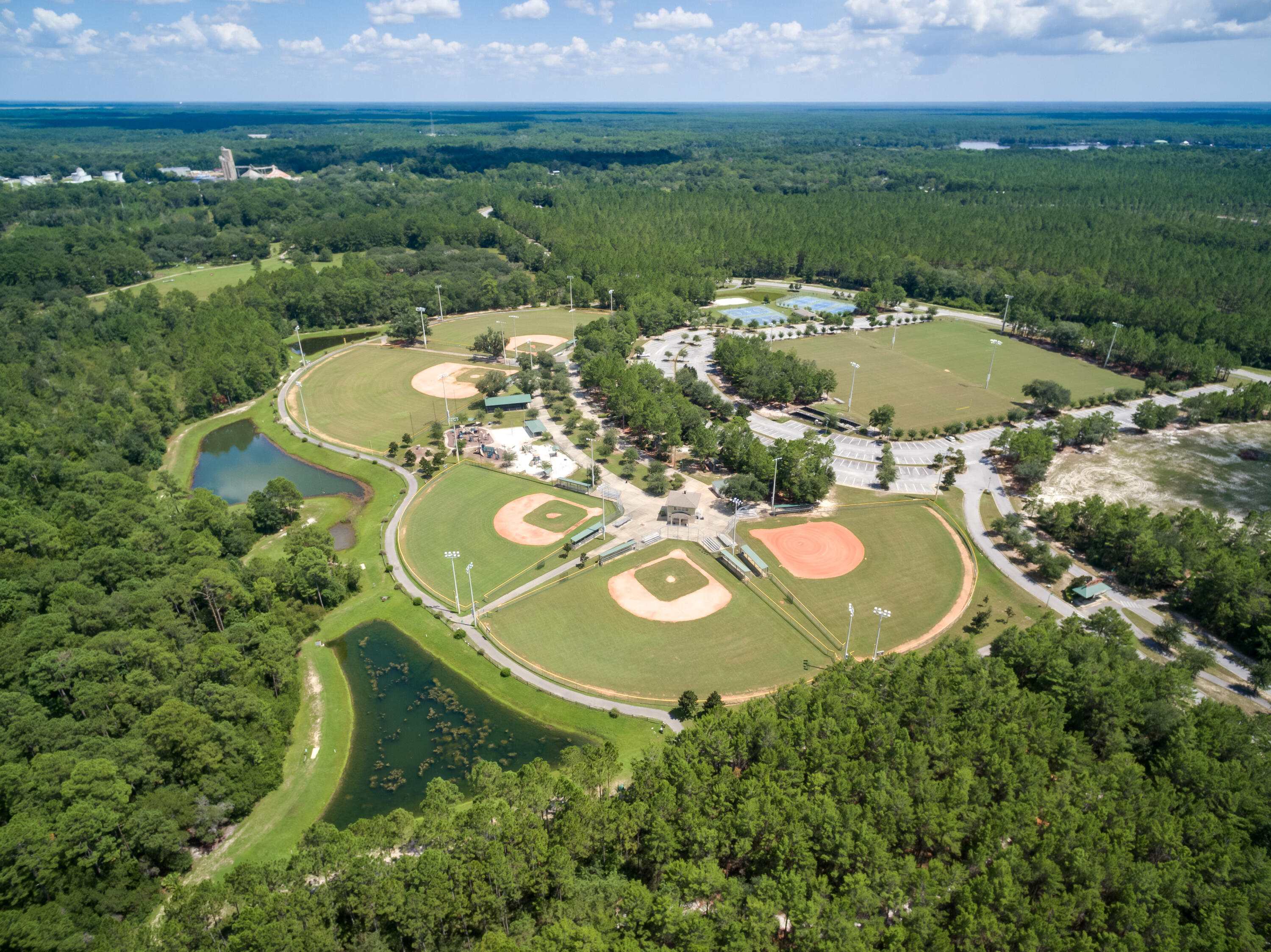 260 Cornelia Street Freeport, FL 32439 - Photo 36 of 42 an aerial view of a house with outdoor space