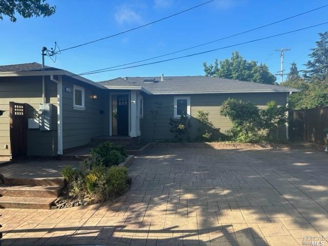 56 Butterfield Road San Anselmo, CA 94960 - Photo 1 of 1 a front view of a house with garden