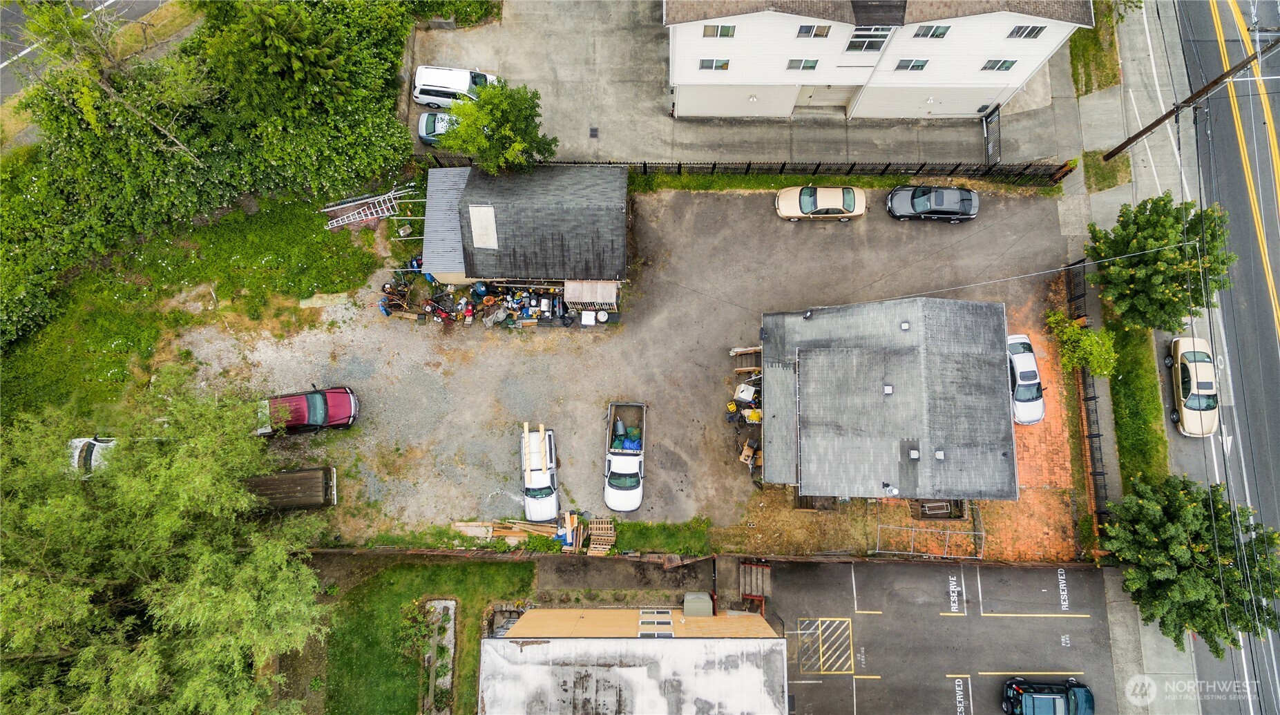 4519 South Henderson Street Seattle, WA 98118 - Photo 5 of 6 an aerial view of a house with outdoor space